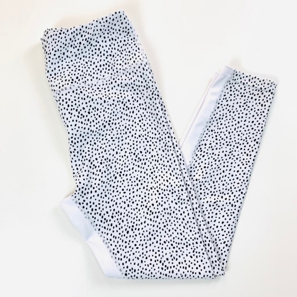 Allfenix White And Black Montana 7/8 Leggings Size S - Picture 6 of 16